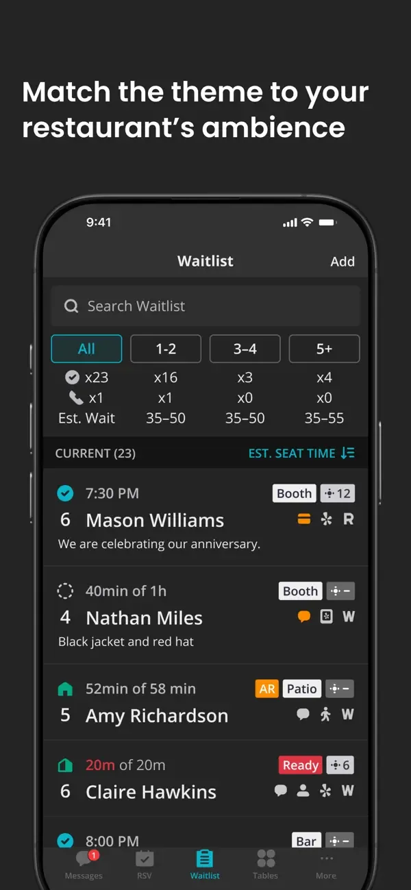 Yelp Guest Manager screenshot 4