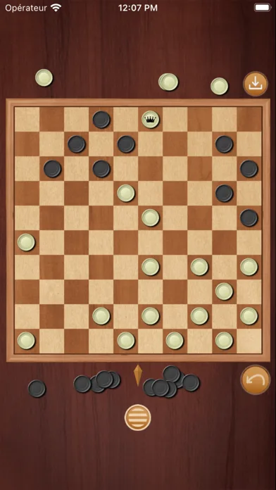 Checkers game screenshot 2
