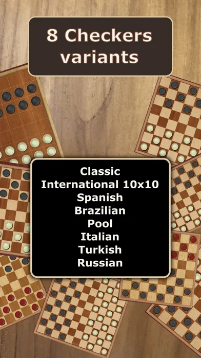 Checkers game screenshot 4