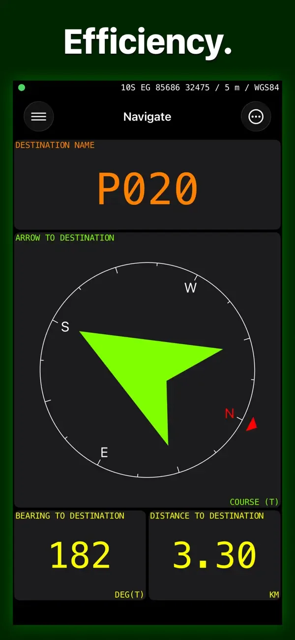 MilGPS screenshot 3