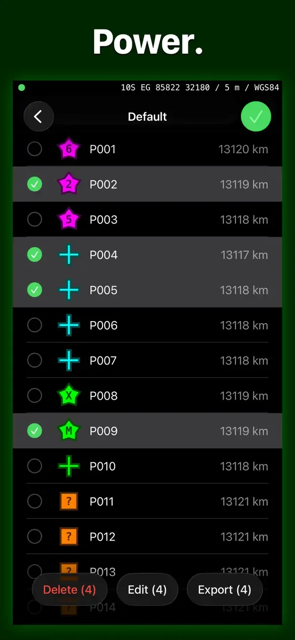 MilGPS screenshot 4