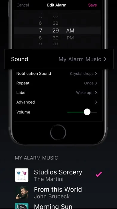 Alarm Clock - Wake up Music screenshot 4