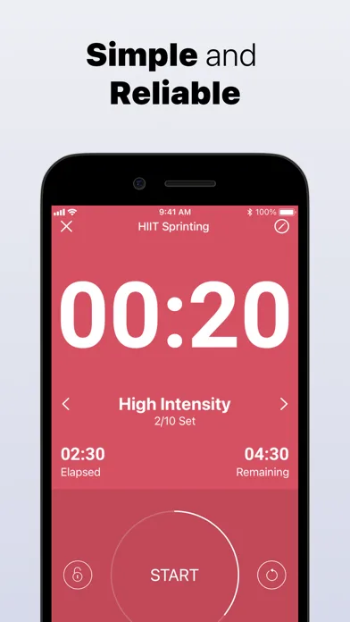 Interval Timer - Tabata Timer screenshot 1