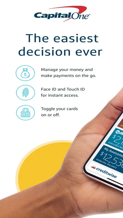 Capital One Mobile screenshot 1