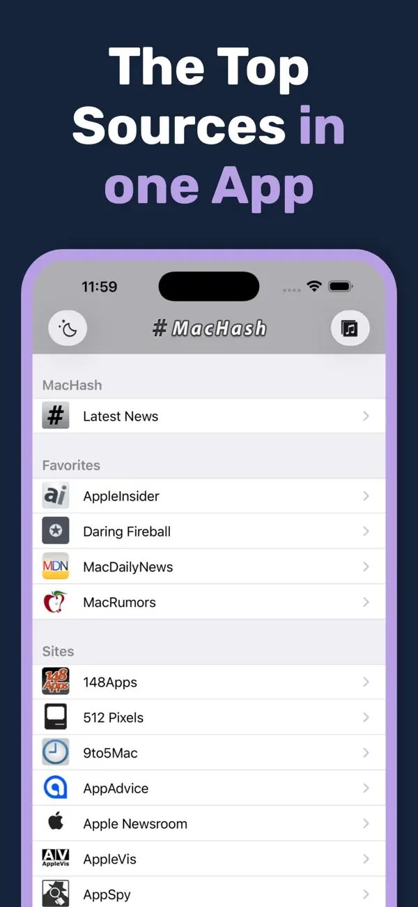 MacHash News screenshot 3