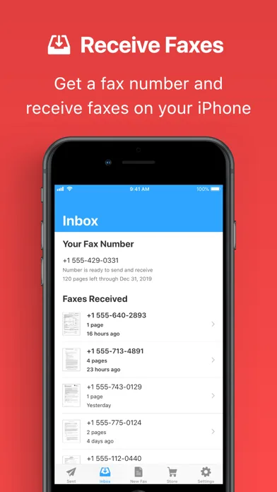 JotNot Fax - Send Receive Fax screenshot 5