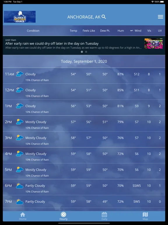 KTUU Channel 2 Weather screenshot 5