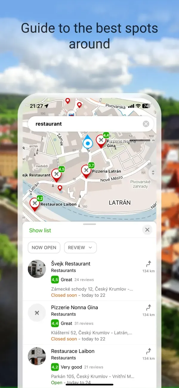 Mapy.com: Offline maps & GPS screenshot 3
