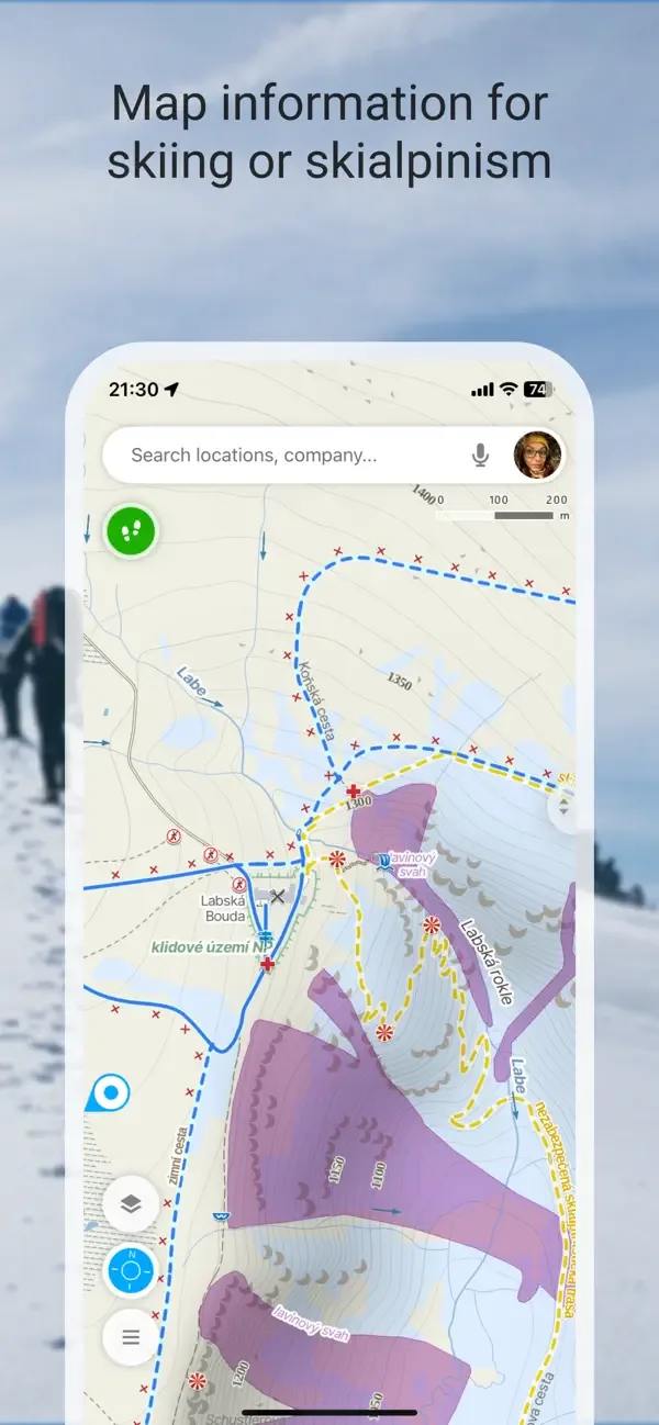 Mapy.com: Offline maps & GPS screenshot 5