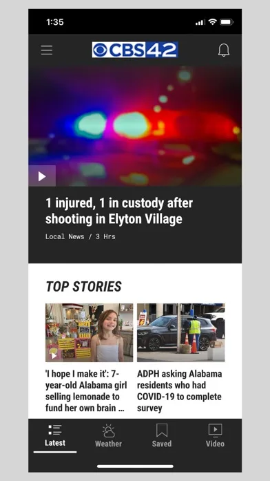 CBS 42 - AL News & Weather screenshot 1