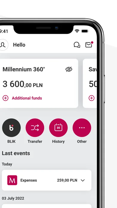 Bank Millennium screenshot 1