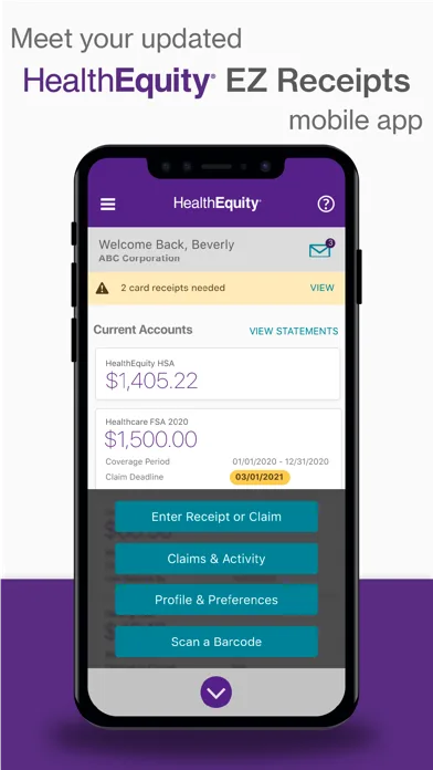EZ Receipts screenshot 1
