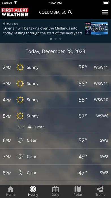 WIS News 10 FirstAlert Weather screenshot 2