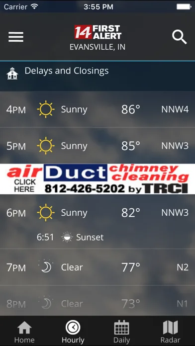 14FirstAlert Weather TriState screenshot 2