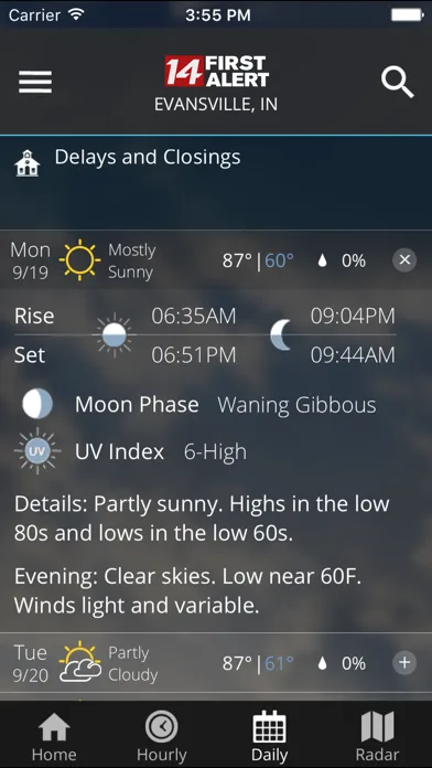 14FirstAlert Weather TriState screenshot 3