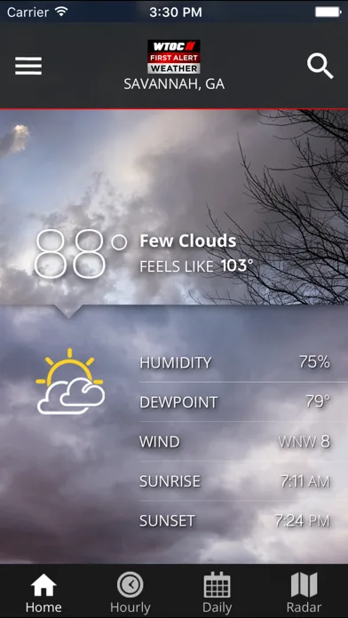 WTOC First Alert Radar screenshot 1