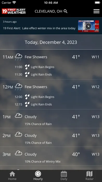Cleveland19 FirstAlert Weather screenshot 2