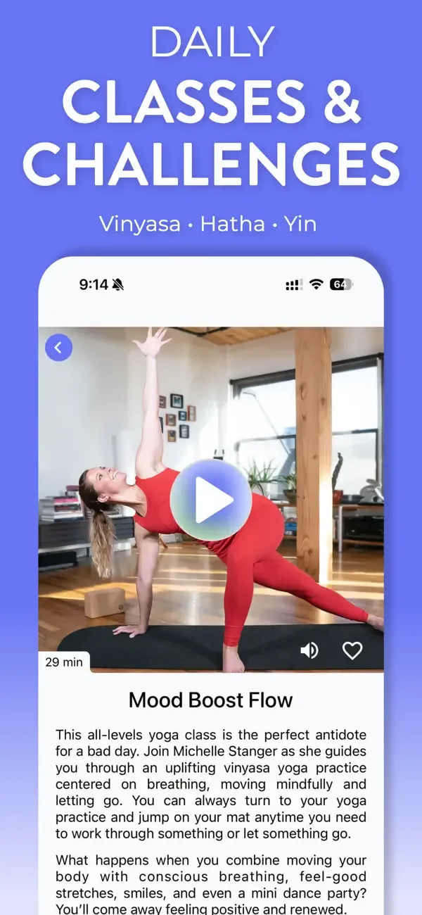 Simply Yoga - Home Workouts screenshot 4