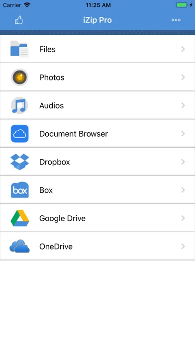 iZip –  Zip Unzip Unrar screenshot 1