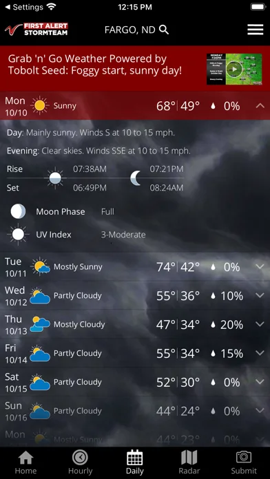 VNL Weather screenshot 2