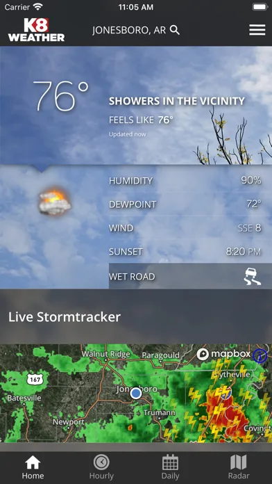 KAIT Region 8 Weather screenshot 1