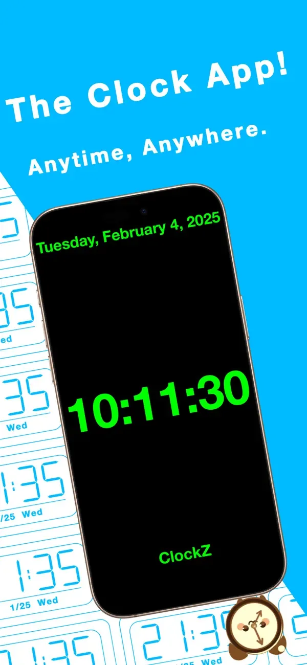 ClockZ | Clock Display + Alarm screenshot 1