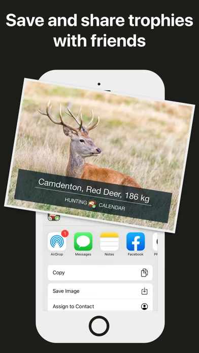 Hunting Calendar, Solunar screenshot 2