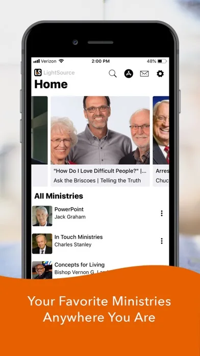 LightSource: Christian Sermons screenshot 1