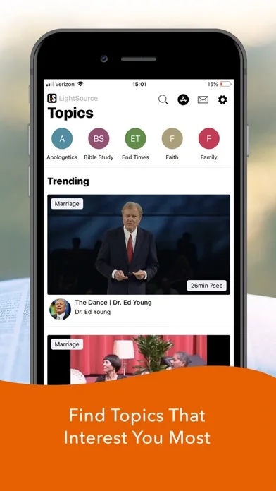 LightSource: Christian Sermons screenshot 2