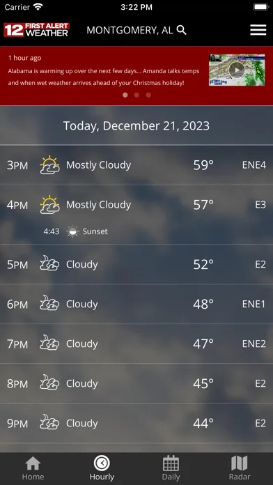 WSFA First Alert Weather screenshot 2