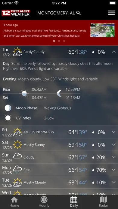 WSFA First Alert Weather screenshot 3