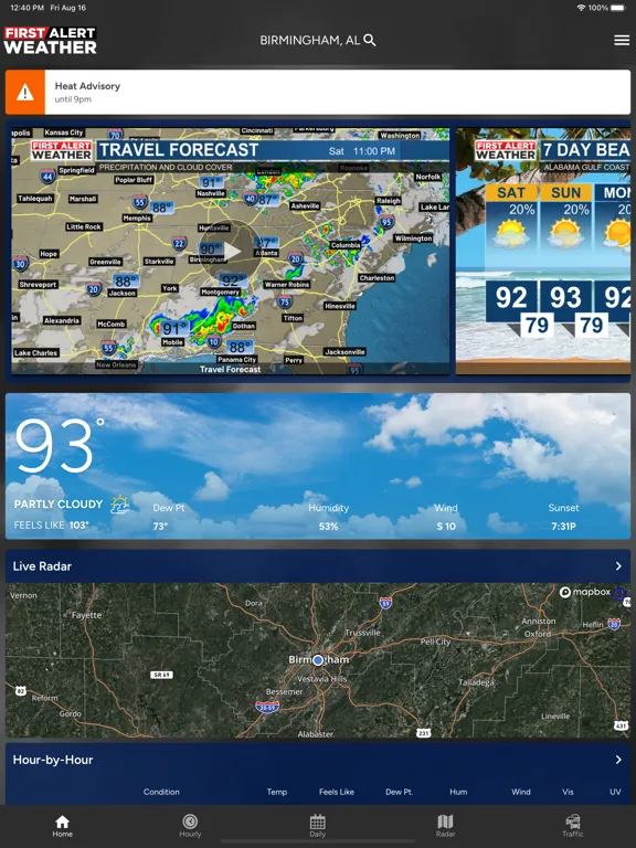 WBRC First Alert Weather screenshot 5