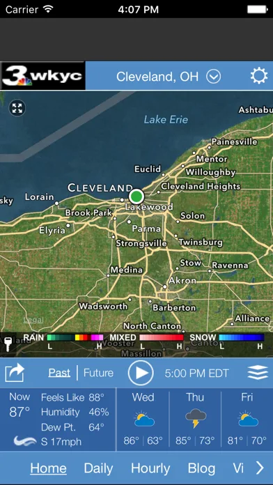 WKYC Weather screenshot 1