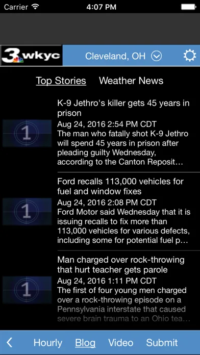 WKYC Weather screenshot 4
