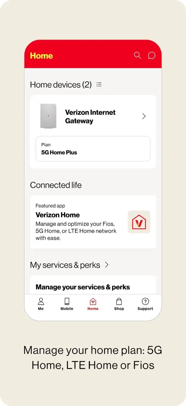 My Verizon screenshot 3