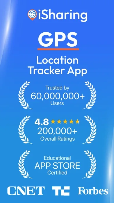 iSharing: GPS Location Tracker screenshot 1