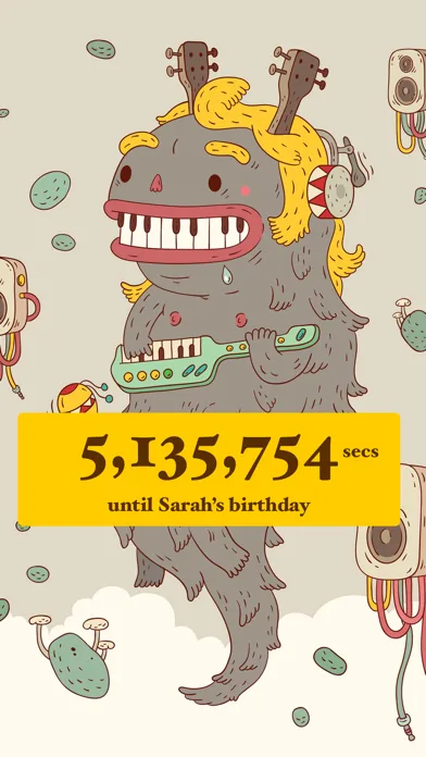 Birthday Countdown ‎ screenshot 4