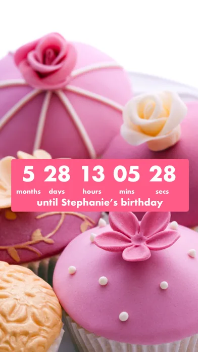 Birthday Countdown ‎ screenshot 5