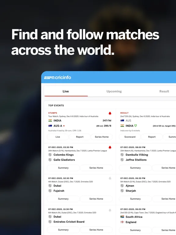 ESPNcricinfo - Cricket Scores screenshot 3