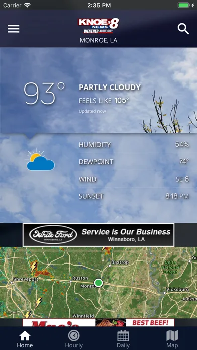 KNOE Weather screenshot 1