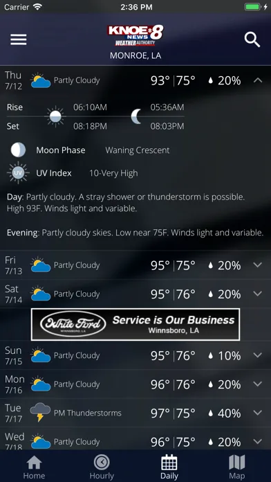 KNOE Weather screenshot 4