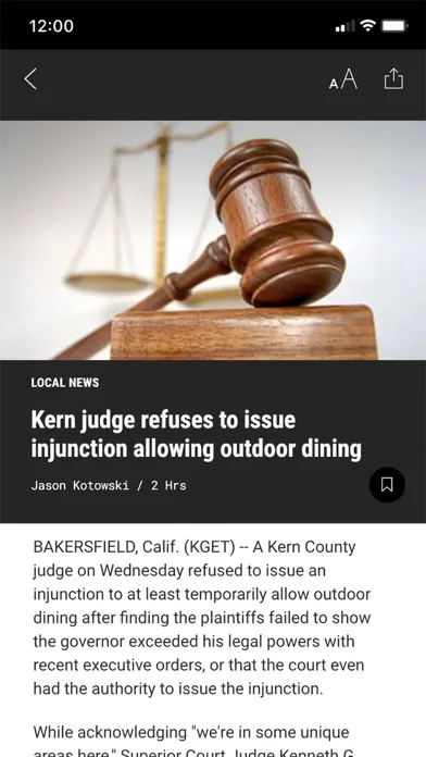 KGET 17 News screenshot 2