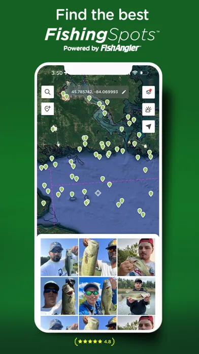 Fishing Spots - Fish Maps screenshot 1