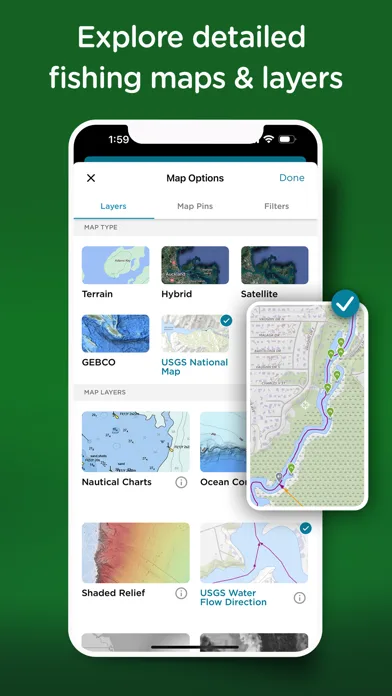 Fishing Spots - Fish Maps screenshot 2