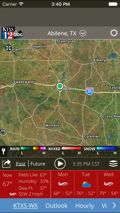 KTXS Weather screenshot 1