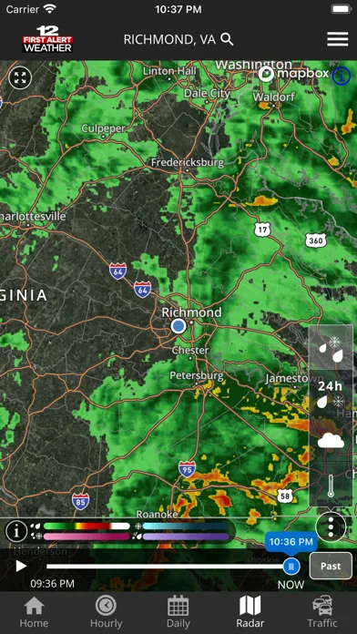 WWBT First Alert Weather screenshot 4