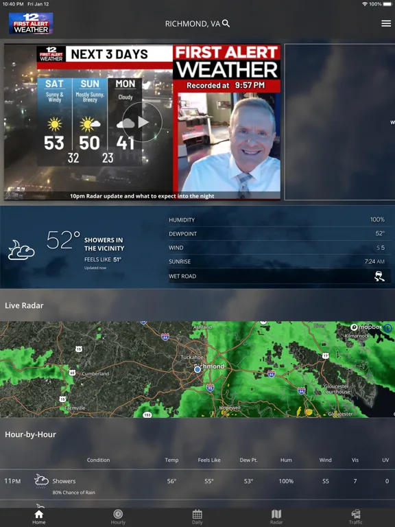 WWBT First Alert Weather screenshot 5