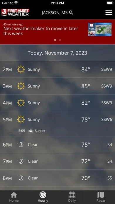 First Alert Weather screenshot 2