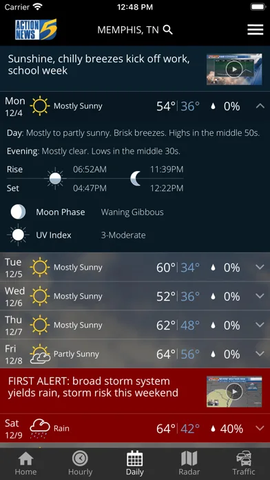 WMC5 First Alert Weather screenshot 3