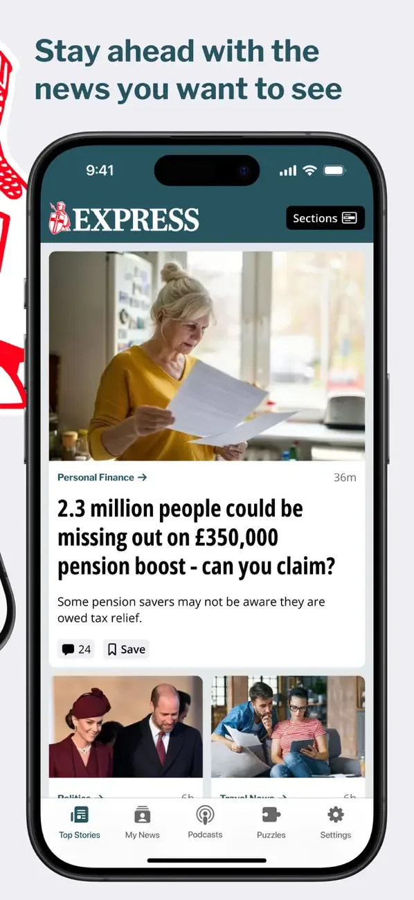Daily Express screenshot 3